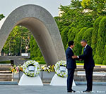  دیدار تاریخی بارک اوباما از هیروشیمای جاپان